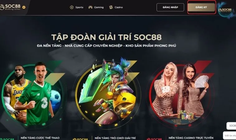 Hướng dẫn chơi game tại SOC88